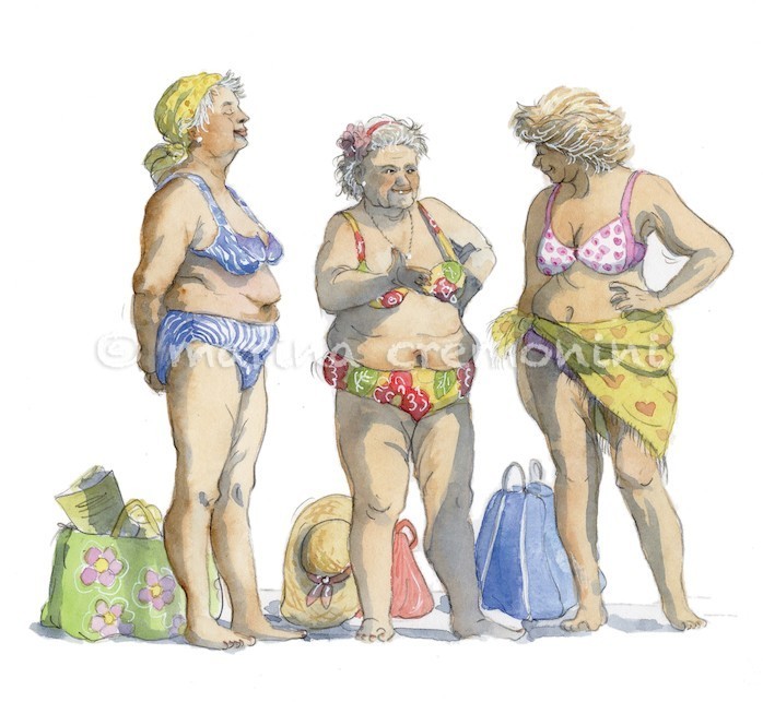 Ladys on the beach