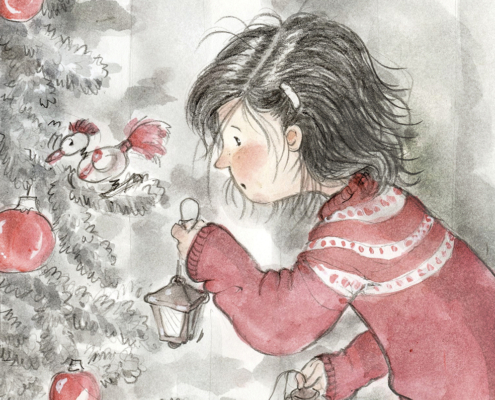 l'abero di natale di quando ero piccola