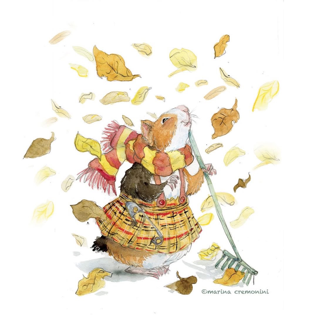 Finalmente c’è aria di 🍂 autunno, il pannino è sul divano e i colori si stanno ammorbidendo.
Quest’anno non riesco a partecipare a nessun Inktober, con mio grande rammarico “#cozy “…
Ma i pennelli fremono per qualche disegnino #autumnvibes …#marinacremoniniillustratrice
#childrenbookillustration