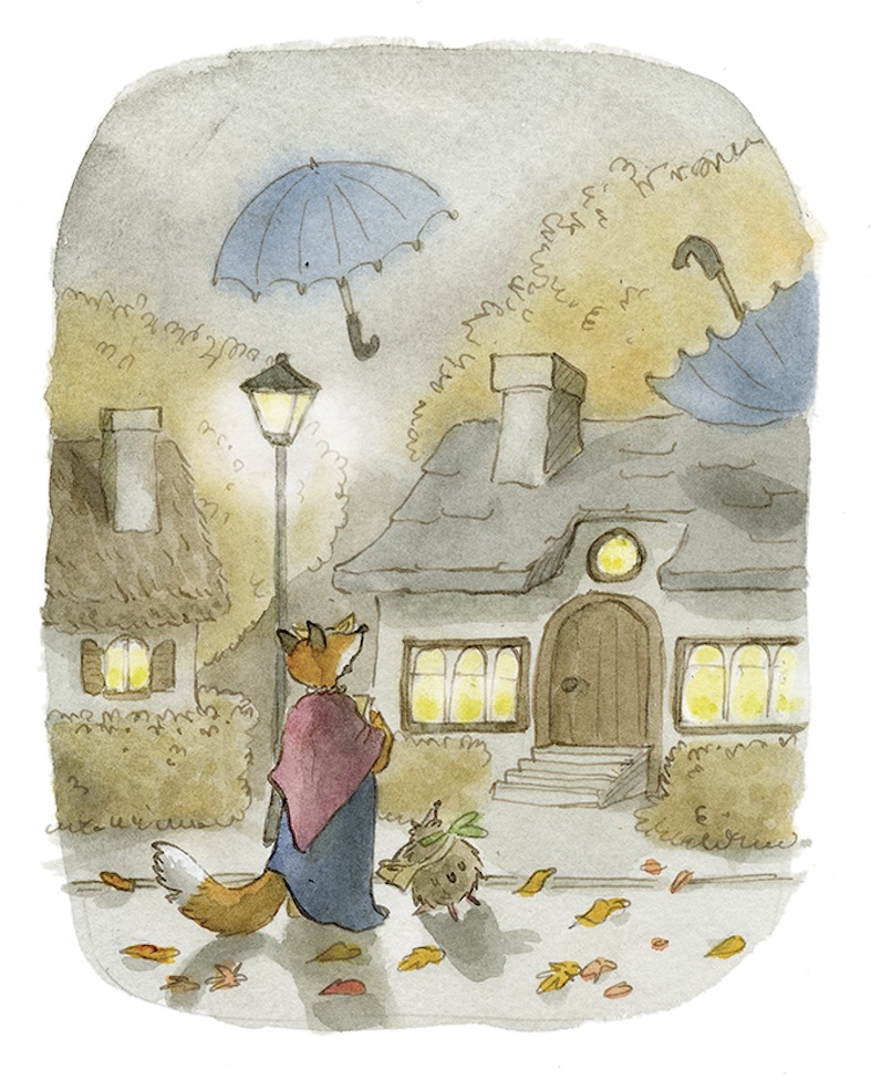 Le illustrazioni per: “I misteri di Foggy Hollow” 🌧️☂️, Nomos Edizioni 7 illustrazione marina cremonini