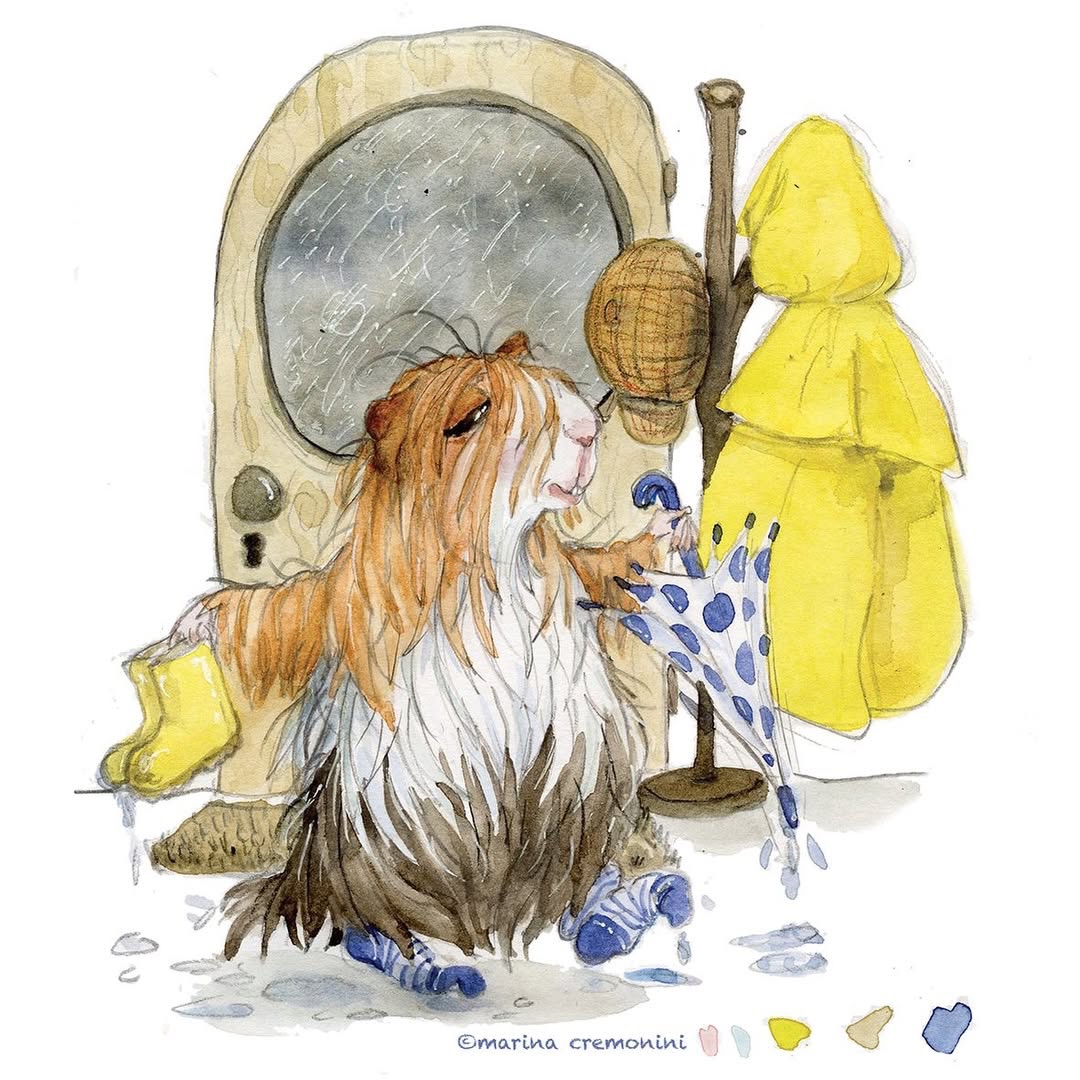 Questa notte è piovuto, una pioggia dolce, perfetta per l’orto e la terra…
Spero ne venga ancora, un giorno di sole e uno di pioggia. Per un autunno 🍂 delicato, più gentile di quanto sia stata l’estate.#marinacremoniniillustratrice
#childrenbookillustration
#watercolorillustration
#october